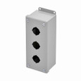 B-Line Eaton series push button enclosures, 8" height, 2.75" length, 3.25" width, 4X, Screw cover, PV4XS enclosure, Surface mounted, Medium single do