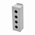 B-Line Eaton series push button enclosures, 7.25" height, 4.75" length, 6.25" width, 12, Screw cover, PV enclosure, Surface mounted, Medium single do