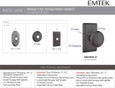 Emtek Emtek Wrought Steel Knobsets - Jamestown Knob, Passage Set EMTEK-WS-CAST-KNOBSETS-JAMESTOWN-PASSAGE