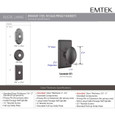 Emtek Emtek Wrought Steel Knobsets - Savannah Knob, Passage Set EMTEK-WS-KNOBSETS-SAVANNAH-PASSAGE