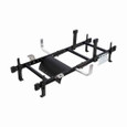 B-Line Eaton series runway accessories, Used to secure cable runway, Runway hold-down clamp kit, 11 gauge, A570 structural steel, Flat black powder co
