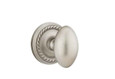 Emtek Emtek Classic Brass Knobsets with Designer Rosettes - Egg Knob, Passage Set EMTEK-CLASSIC-DESIGNER-KNOBSETS-EGG-PASSAGE