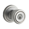 Kwikset 755A SMT Abbey Knobset Fire Rated Keyed Door Lock (Reversible) with SmartKey for Vestibules, Storerooms