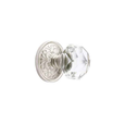Emtek Designer Brass Crystal Knobsets - Diamond Knob, Passage Set