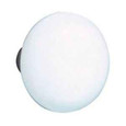Emtek Emtek 8135 Porcelain Knobset with Wilshire 7" Non-Keyed Sideplate Lockset, Passage Set EMTEK-8135-PORCELAIN-KNOBS