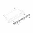 B-Line Eaton series open racks, Steel, Knock-out and mounting hole for additional raceway strips included, Prewired with outlets or blank