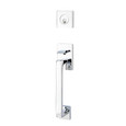 Emtek Emtek 4830 Baden Double Cylinder Entrance Handleset - Brass Tubular EMTEK-4830