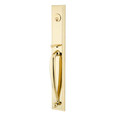 Emtek Emtek 4425 Jefferson Double Cylinder Entrance Handleset - Brass Tubular EMTEK-4425