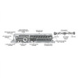 Cal-Royal Cal-Royal 900 Series Surface Door Closer, Barrier Free CAL-N900PBF