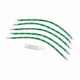 B-Line Eaton grounding accessories, 0.162" height, 32" length, 0.162" width, To equipment vertical or horizontal rack mount, Copper wire, Copper wire,
