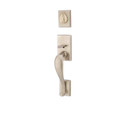 Emtek Emtek 450411 Rectangular Sectional Entrance Handleset - Sandcast Bronze Tubular - Dummy EMTEK-450411