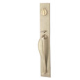 Emtek Emtek 450613 Rectangular Full Length Entrance Handleset - Sandcast Bronze Tubular - Dummy EMTEK-450613