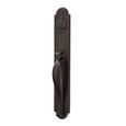 Emtek Emtek 450332 Greeley Entrance Handleset - Sandcast Bronze Tubular - Dummy EMTEK-450332