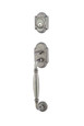 Emtek Emtek 460232 Sectional with Normandy Grip Entrance Handleset - Wrought Steel Tubular - Dummy EMTEK-460232