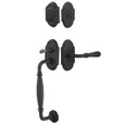 Emtek Emtek 460232 Sectional with Normandy Grip Entrance Handleset - Wrought Steel Tubular - Dummy EMTEK-460232