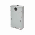 B-Line 121816 Eaton series CT meter socket and enclosure combo, 20 A, Ring type door /cover, Overhead and Underground, ANSI 61 gray painted, #14-#10 load and line lug size, Galvanized steel, 6 jaws, 1 position, CT, NEMA Type 3R