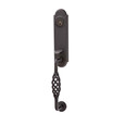 Emtek Emtek 460111 Monolithic with Lafayette Grip Entrance Handleset - Wrought Steel Tubular - Dummy EMTEK-460111