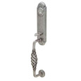 Emtek Emtek 460111 Monolithic with Lafayette Grip Entrance Handleset - Wrought Steel Tubular - Dummy EMTEK-460111