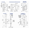 Adams Rite 4001 Series MS Deadlock Box Strike with Dust Protection