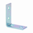 B-Line B104HDG Eaton series strut fittings and accessories, 4.12" Height, 4.12" Length, 1.62" Width, .78lbs, Steel, Pre-assembled fitting, Four hole corner angle, 90 deg, pre-assembled, Hot-dipped galvanized