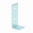 B-Line B104HDG Eaton series strut fittings and accessories, 4.12" Height, 4.12" Length, 1.62" Width, .78lbs, Steel, Pre-assembled fitting, Four hole corner angle, 90 deg, pre-assembled, Hot-dipped galvanized