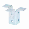 B-Line B124HDG Eaton series strut fittings and accessories, 3.93" Height, 5.43" Length, 1.68" Width, 1.77lbs, Steel, Nine hole triple wing fitting, Thickness 1/4 in, Hot-dipped galvanized B-Line B124HDG Eaton series strut fittings and accessories, 3.93" Height, 5.43" Length, 1.68" Width, 1.77lbs, Steel, Nine hole triple wing fitting, Thickness 1/4 in, Hot-dipped galvanized
