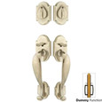 Emtek Emtek 455212 Denver Grip by Grip Entrance Handleset - Sandcast Bronze Tubular - Dummy EMTEK-455212