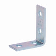 B-Line B104YZN Eaton series strut fittings and accessories, 4.12" Height, 4.12" Length, 1.62" Width, .78lbs, Steel, Pre-assembled fitting, Four hole corner angle, 90 deg, pre-assembled, Yellow zinc chromate