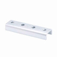 B-Line B167ZN Eaton series strut fittings and accessories, .81" Height, 7.24" Length, 2.12" Width, 1.78lbs, Steel, Four hole splice clevis, Thickness 7/32 in, Fits channel type B52, Electro-plated
