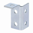 B-Line B268LHDG Eaton series strut fittings and accessories, 3.93" Height, 3.5" Length, 3.5" Width, 1lbs, Steel, Left hand five hole single corner wing fitting | Left, Hot-dipped galvanized