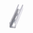 B-Line B22S58-120SS4 Eaton series strut channel, 1.62" channel height, 120" channel length, 1.62" channel width, Steel, 12 Gauge, S58 hole pattern, B22 channel type, Stainless steel type 304