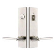 Emtek Emtek 5312 Modern Rectangular Two-Point Lockset - Brass Tubular - Single Cylinder EMTEK-5312