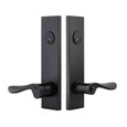 Emtek Emtek 5322 Modern Rectangular Two-Point Lockset - Brass Tubular - Double Cylinder EMTEK-5322