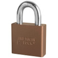 American Lock A1365KZ Rekeyable Padlock 2in (51mm) Wide Solid Aluminum, Zero-Bitted Master Lock