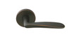 Emtek Emtek Modern Classic Brass Leverset - Poseidon Lever, Privacy Set EMTEK-LEVERSETS-POSEIDON-PRIVACY
