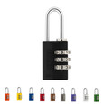 ABUS ABUS 145/20 C 3 Digit Combination Lock-Tag, 1/8" Shackle Dia., 57/64" Body Width ABUS-145/20 C