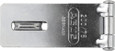 ABUS 200/75 Solid Hasp and Staple, Zinc Plated, 23/64" Hole diameter