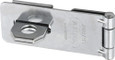 ABUS 200/95 Solid Hasp and Staple, Zinc Plated, 17/32" Hole diameter