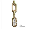 ABUS 14KS High Security Loop Chain, Pre-cut Lengths, Black