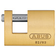 ABUS 82/63 Monoblock Brass Padlock, 25/64" Shackle dia., 2 33/64" Width
