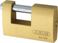 ABUS ABUS 82/90 Monoblock Brass Padlock, 15/32" Shackle dia., 3 35/64" Width ABUS-82/90