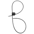 ABUS ABUS 210/185 C Steel Multi-loop Padlock, Black ABUS-210/185 C