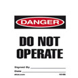 ABUS Safety Lockout Tags on a Roll