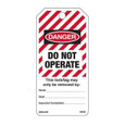 ABUS ABUS Safety Lockout Tags on a Roll "Do Not Operate" ABUS-Do Not Operate