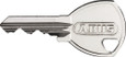 ABUS 64TI/30 Titalium Aluminum Alloy Padlock with Key, 13/64" Shackle diameter