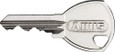 ABUS 70/35 Colored Brass Padlock with Key, 1/4" Shackle diam., 1 27/64" Body Width