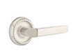 Emtek Emtek Designer Brass Leverset - Milano Lever, Privacy Set EMTEK-DESIGNER-LEVERSETS-MILANO-PRIVACY