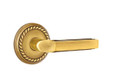 Emtek Emtek Designer Brass Leverset - Milano Lever, Privacy Set EMTEK-DESIGNER-LEVERSETS-MILANO-PRIVACY