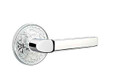Emtek Emtek Designer Brass Leverset - Milano Lever, Privacy Set EMTEK-DESIGNER-LEVERSETS-MILANO-PRIVACY