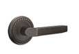 Emtek Emtek Designer Brass Leverset - Milano Lever, Privacy Set EMTEK-DESIGNER-LEVERSETS-MILANO-PRIVACY